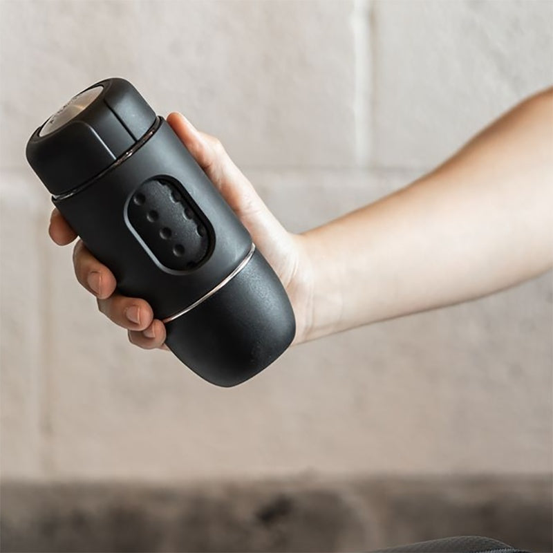 Manuelle Kapselkaffeemaschine Handpresskanne für Milchschaum