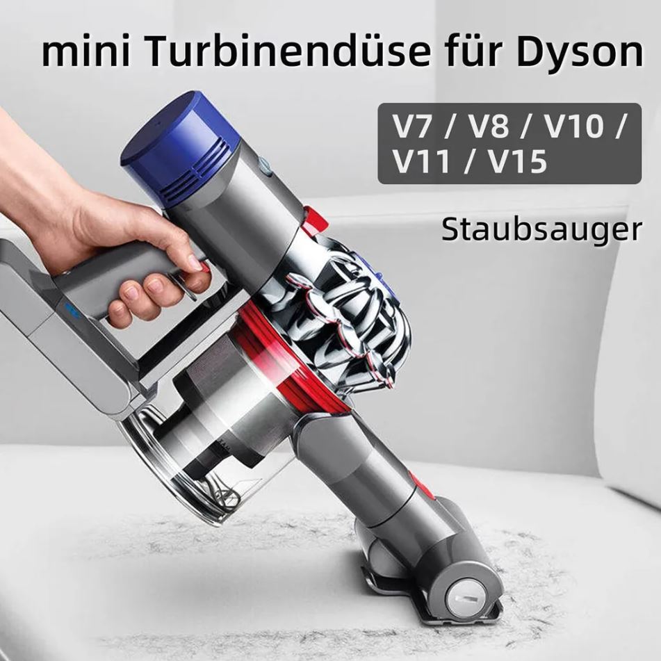 Mini-Turbinendüse für Dyson V7 / V8 / V10 / V11 / V15 Staubsauger