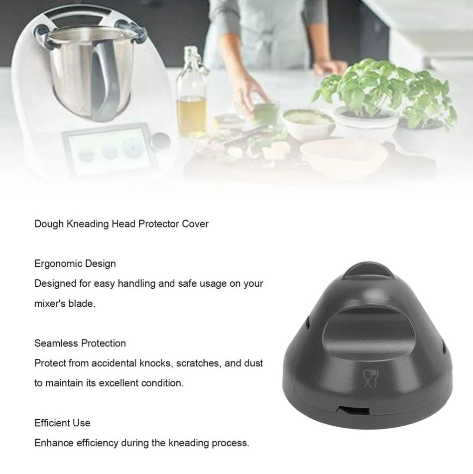 Geeignet für Thermomix TM6, TM5, Teig-Pro Messer-Schutz, schützt das Messer, reduziert Teigrückstände